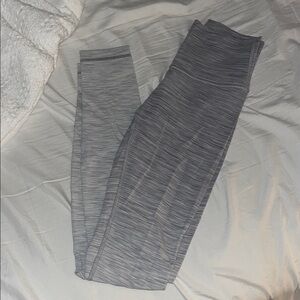 Lululemon Athletica Gray Patterned Leggings